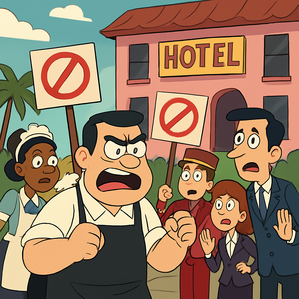 Профсоюзы гостиничного сектора Кипра обвинили работодателей в нарушении коллективного договора и заявили, что у них не осталось иного выбора, кроме забастовки