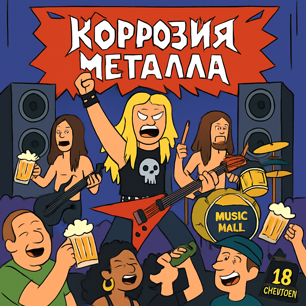 Группа "Коррозия Металла" подготовила специальную зиванию "Чад кутежа" для посетителей концерта на Кипре 18 сентября в Music Hall