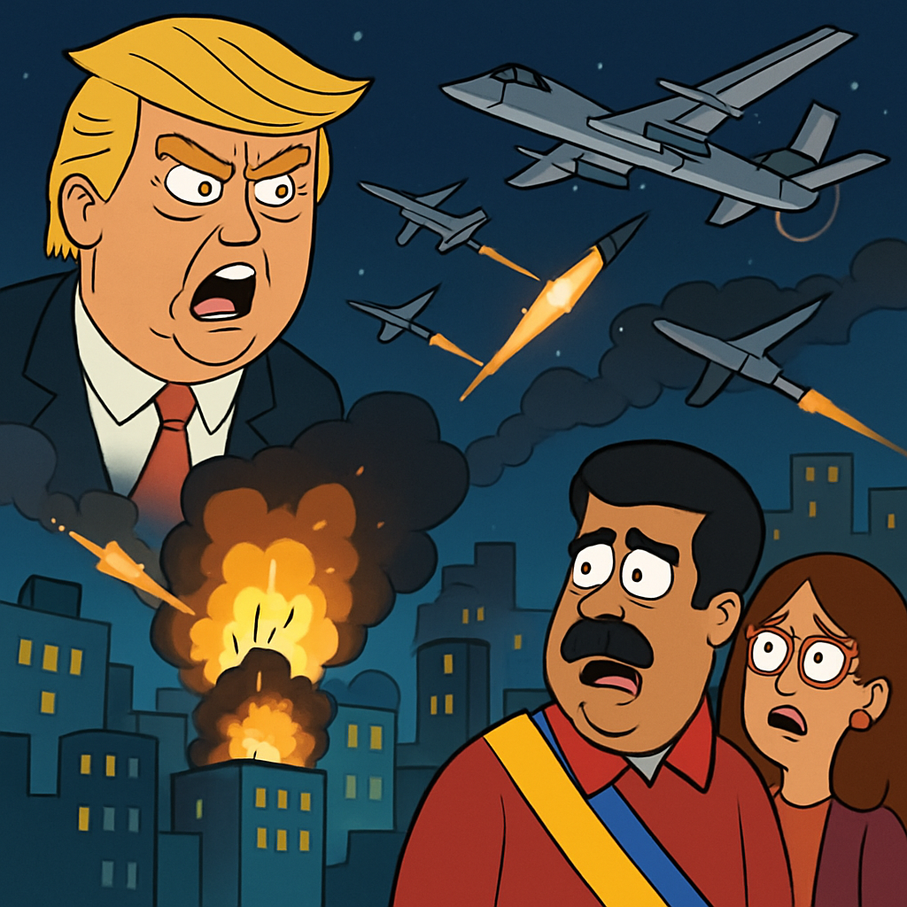 In a surprise attack overnight on Saturday, the United States launched strikes against Venezuelan capital Caracas and other cities