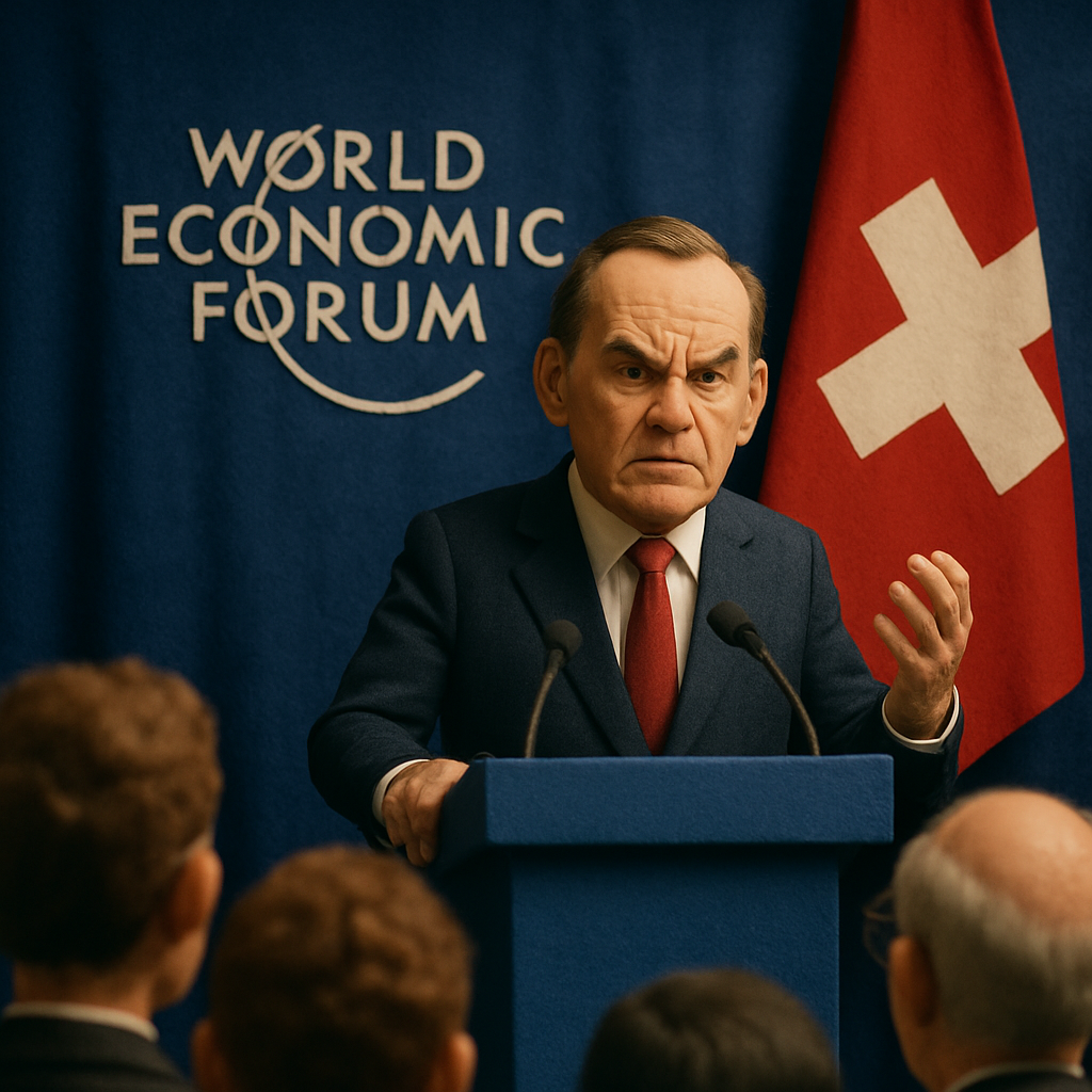 The president used a keynote speech at the World Economic Forum in Switzerland to renounce the last vestiges of the liberal democratic order