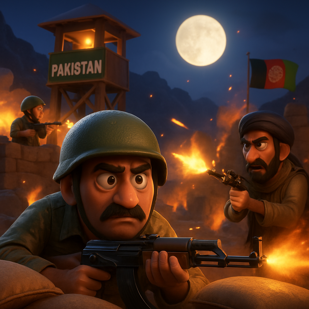 Pakistan's latest operation came after Afghan forces attacked Pakistani border troops on Thursday night over earlier air strikes by Islamabad, and follows months of border clashes