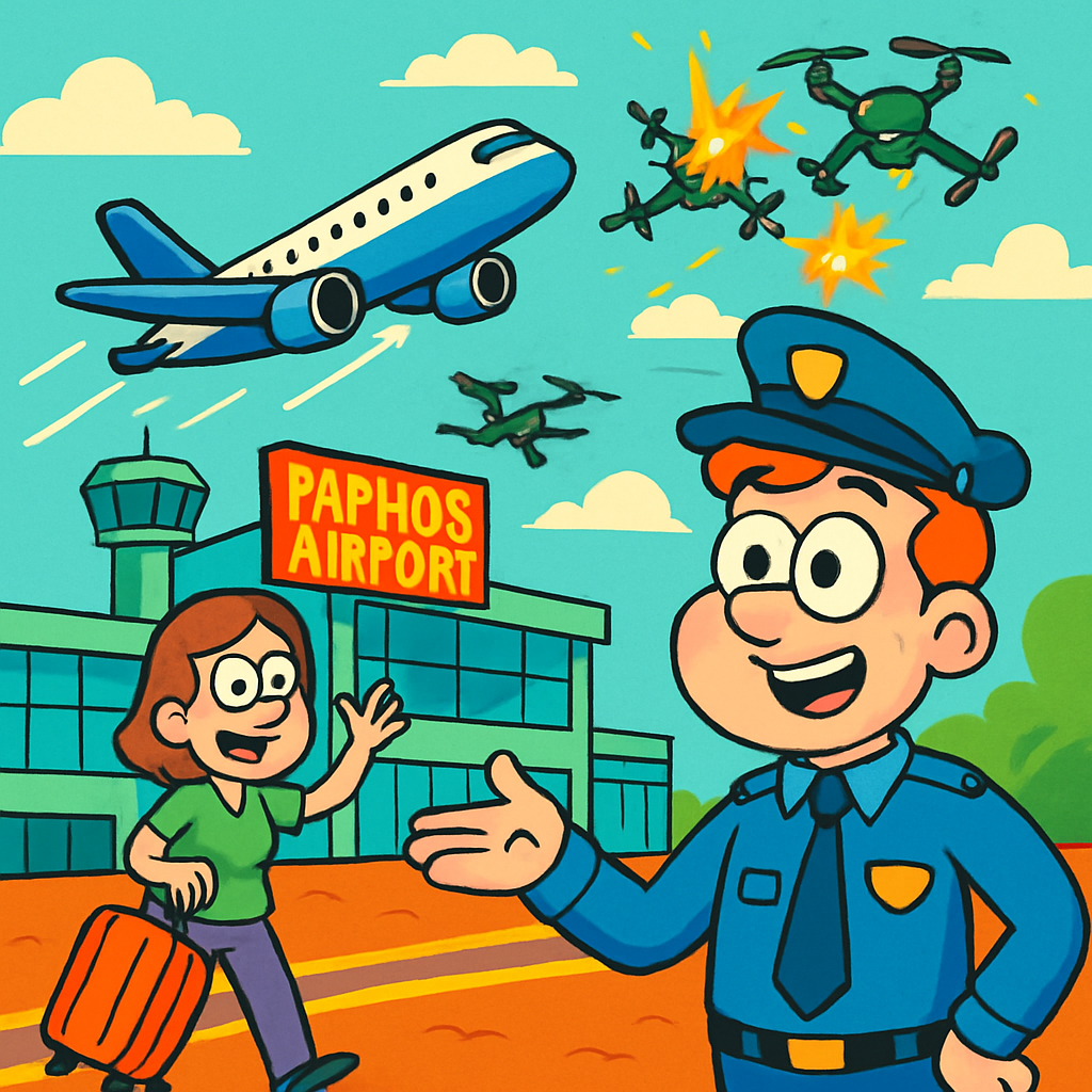 Paphos Airport has resumed operations