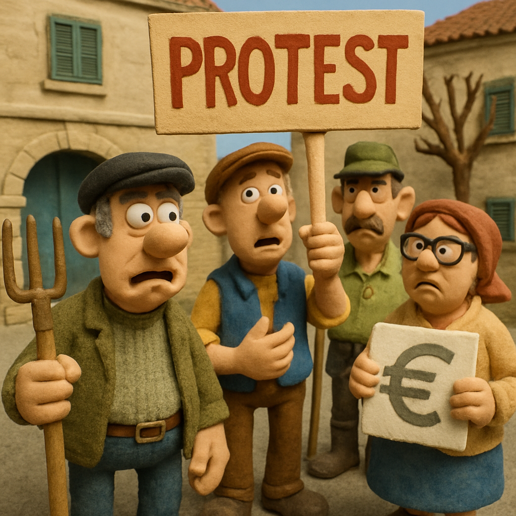 Cypriot farmers will hold a protest in Nicosia on Monday, February 16