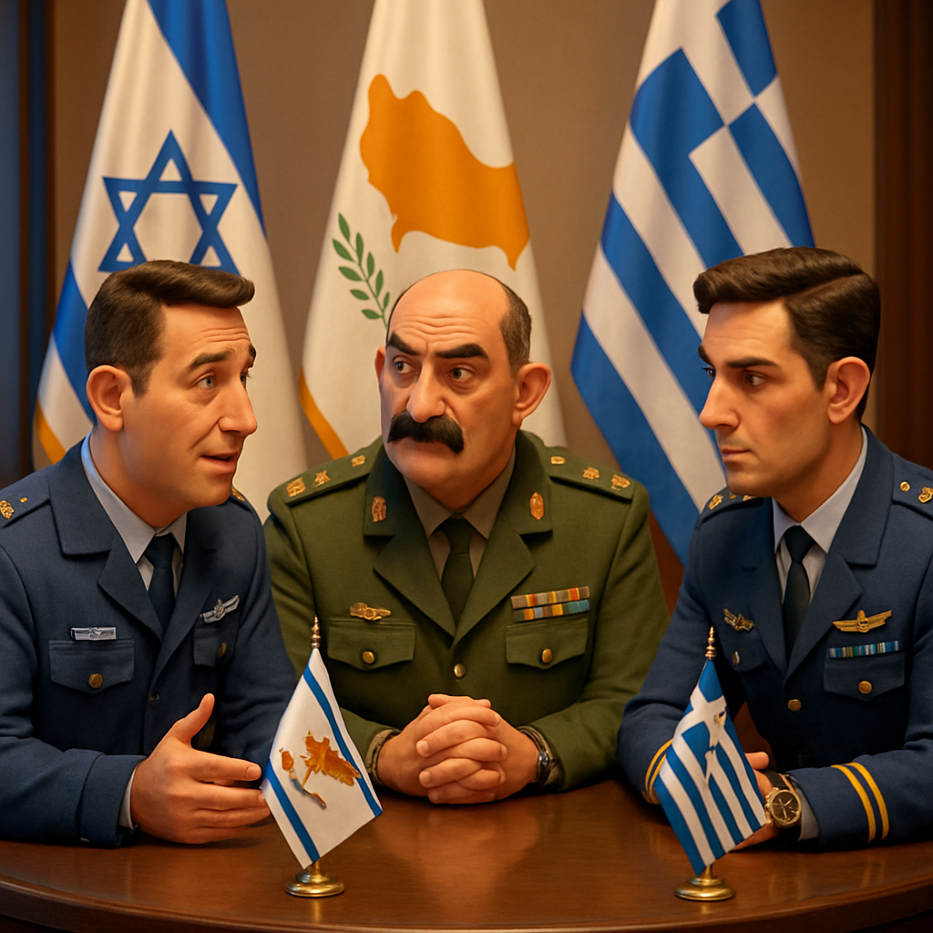 Командующие ВВС Израиля, Кипра и Греции провели встречу в Никосии