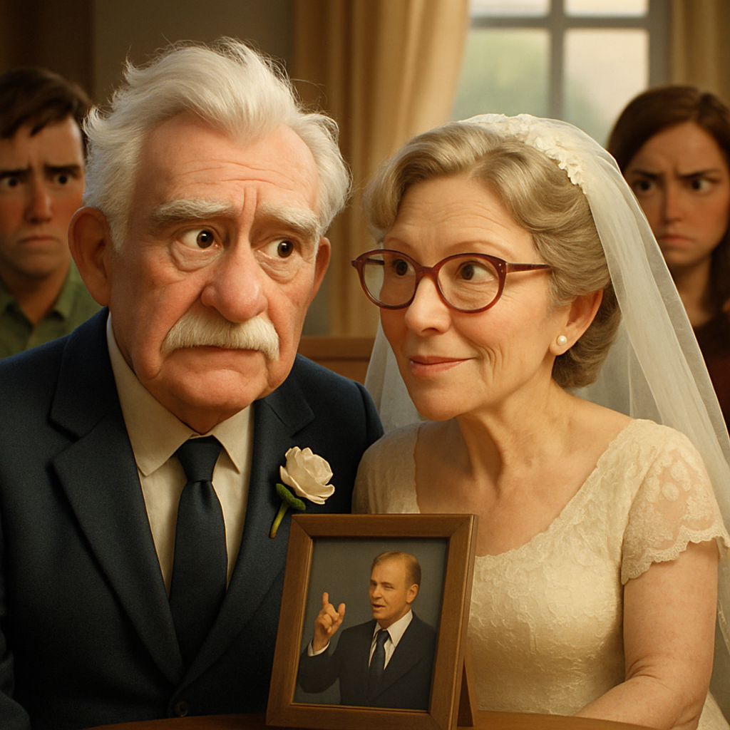 A retired widower married Sara Jane Moore, who shot at President Ford in 1975