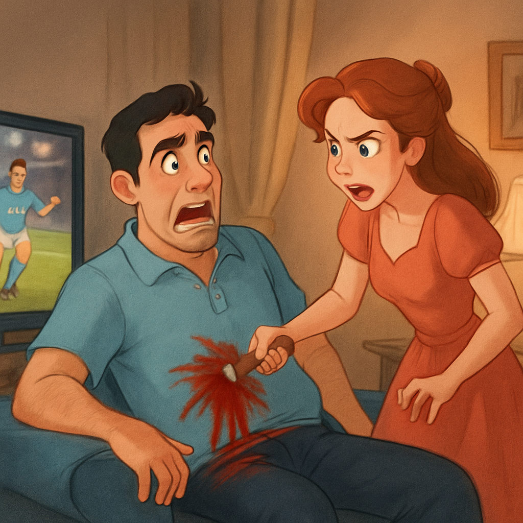 Un hombre de 40 años fue apuñalado por su esposa tras un malentendido mientras veían un partido del Napoli en su casa, según los medios italianos