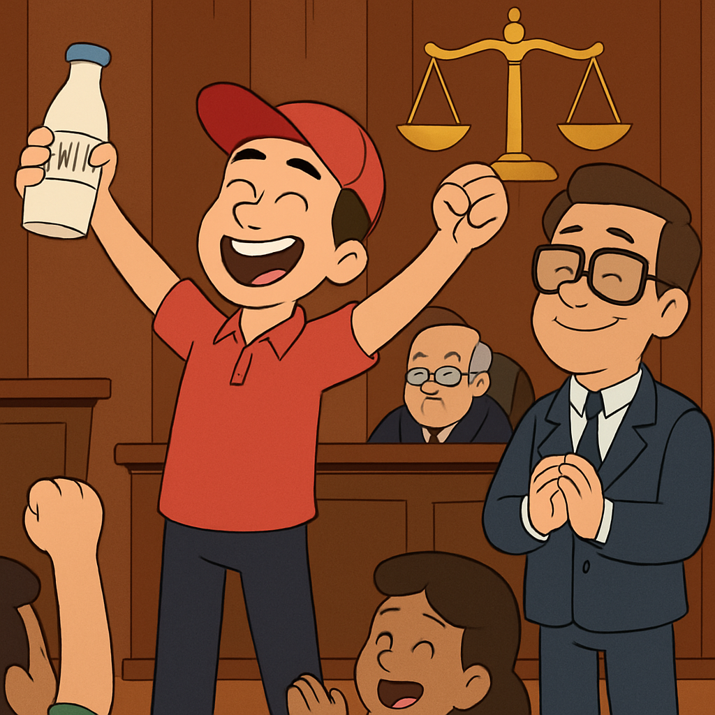 На Кипре после пяти лет судебного разбирательства оправдали курьера, которого обвиняли в краже молока