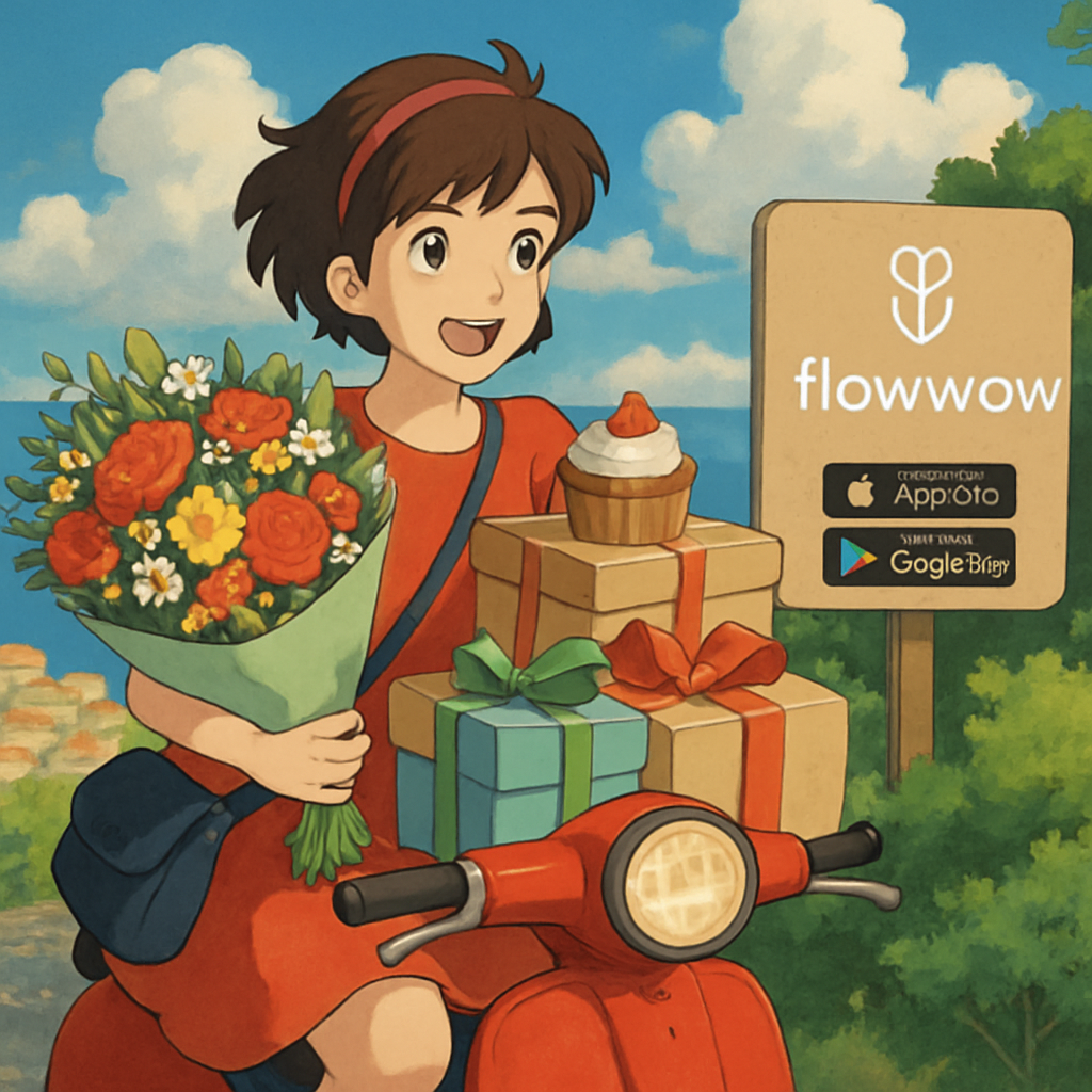 Дарите цветы, десерты и подарки с доставкой по всему Кипру и в 40+ странах с Flowwow