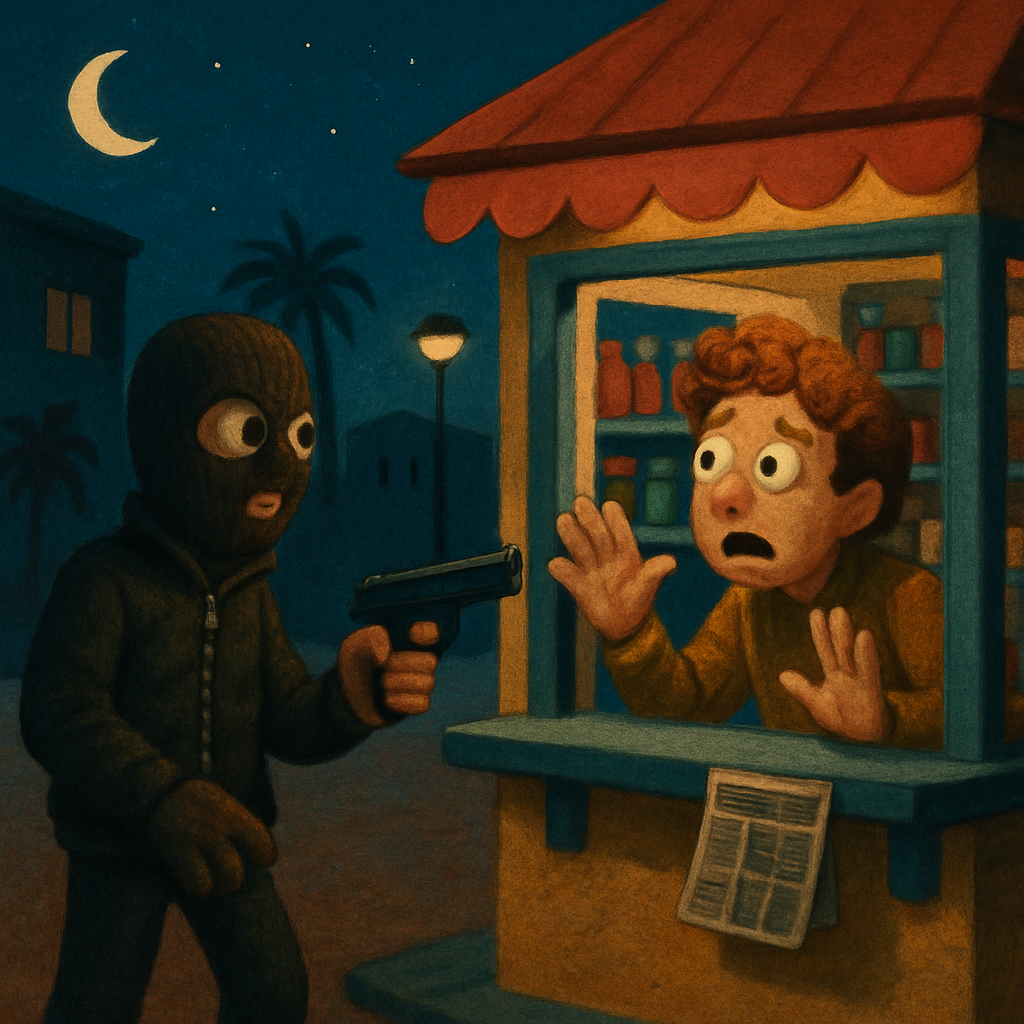 Ночью в Айя-Напе ограбили киоск