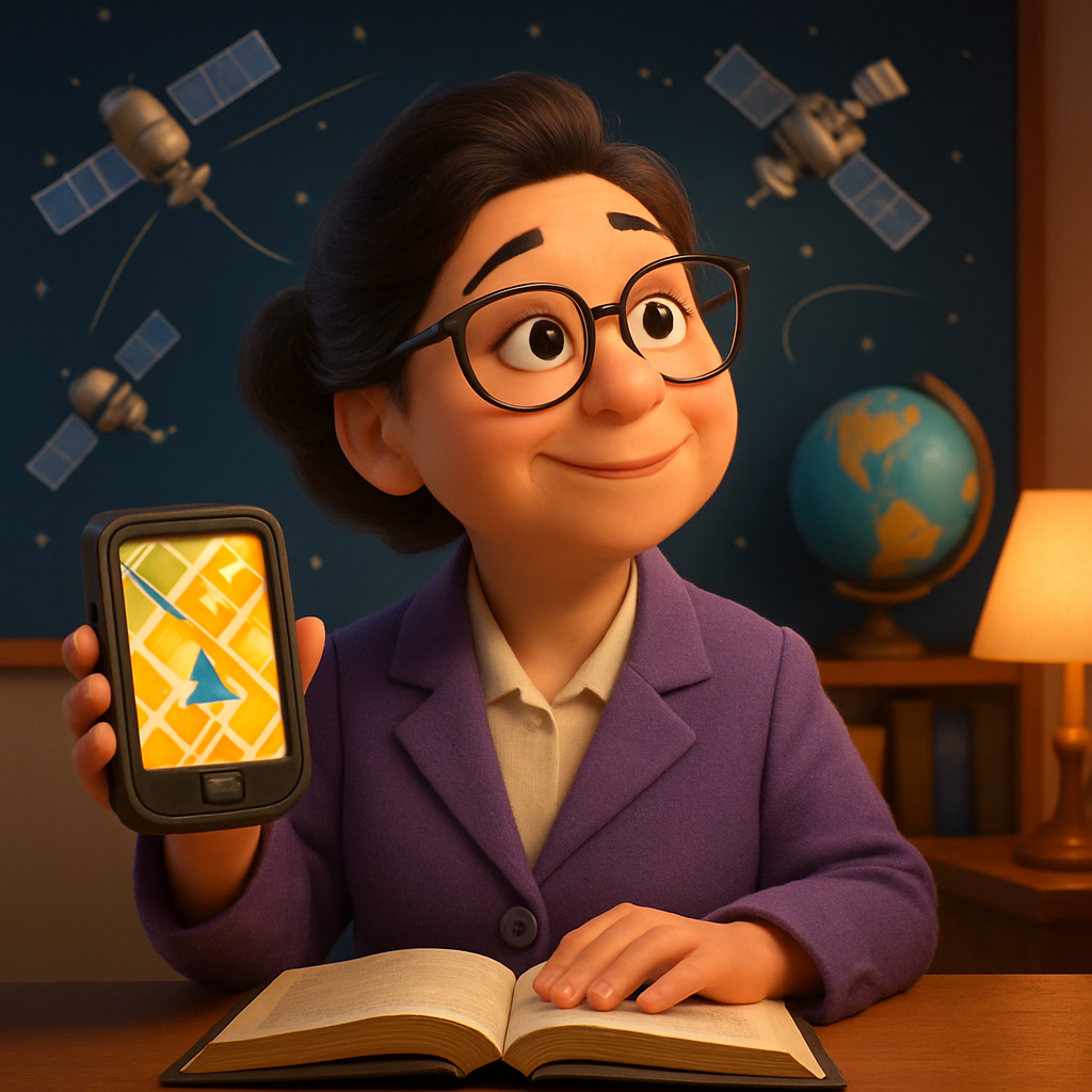 Plus, the woman who helped make GPS possible