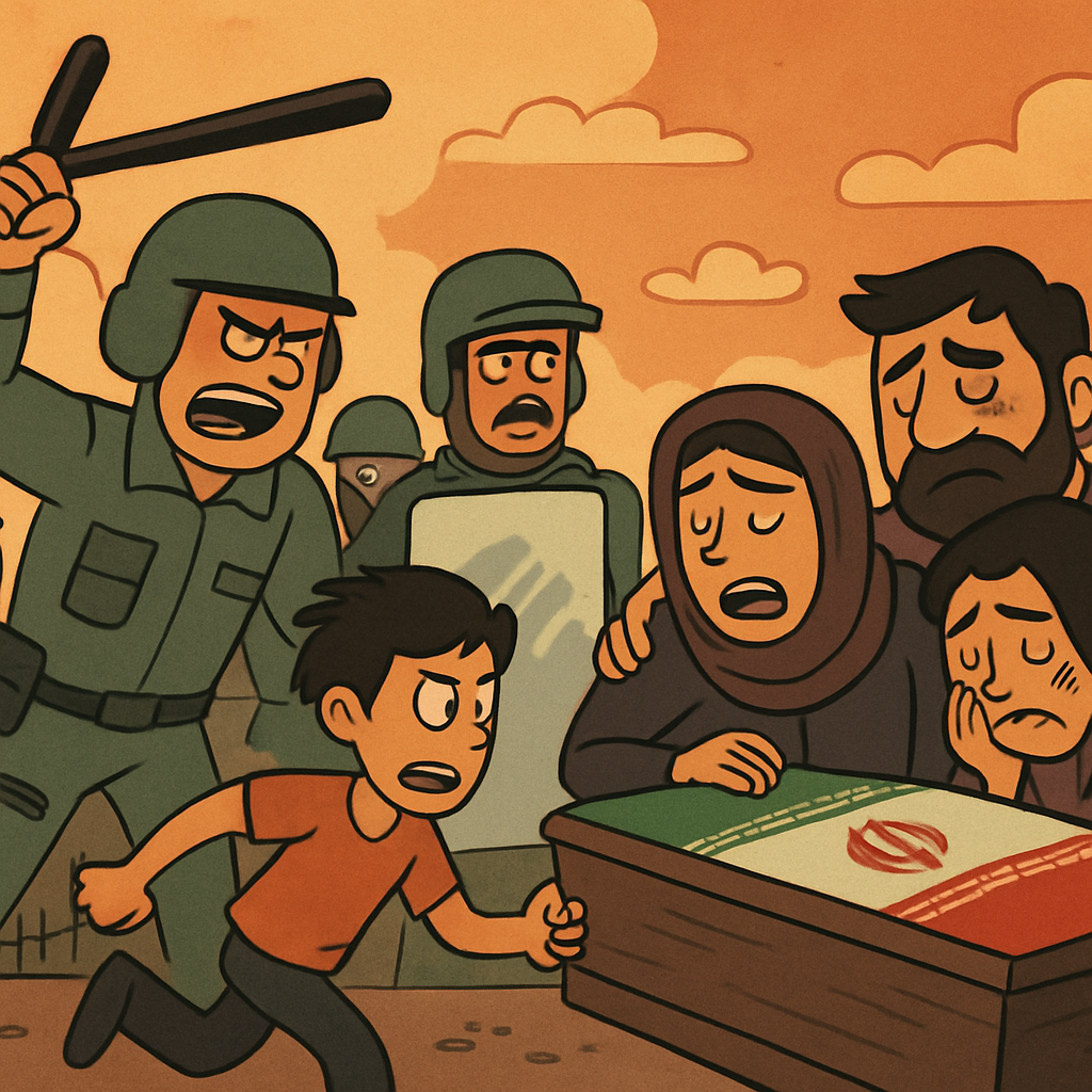 “He went out for freedom,” said the cousin of one of those who was killed when Iranian authorities mounted a deadly crackdown on protests across the country