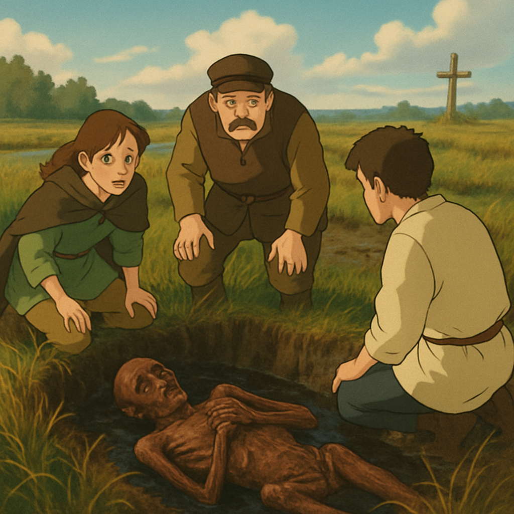 Was it murder, a burial, an accident or even a religious sacrifice