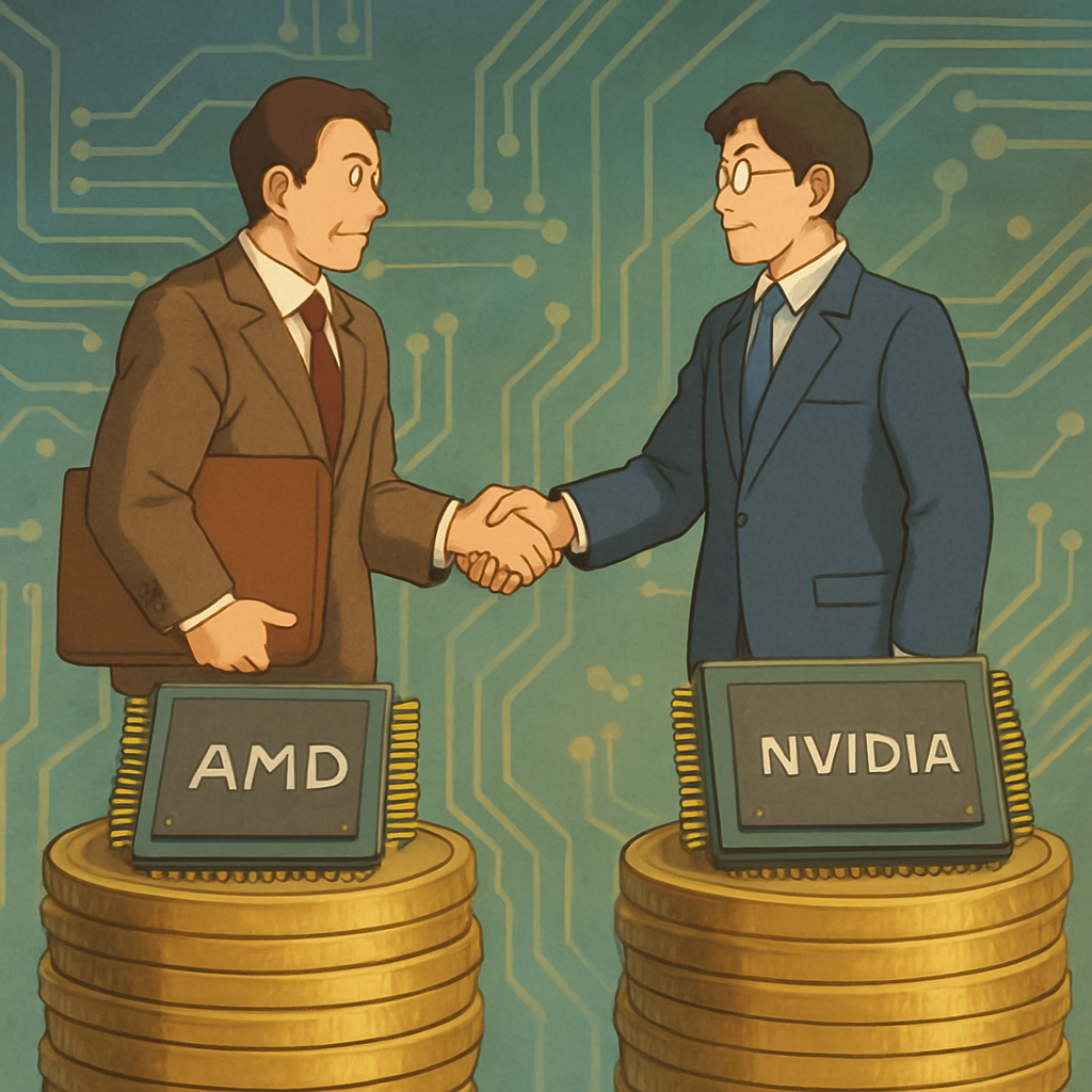 El acuerdo multimillonario es el último movimiento de AMD para alcanzar a Nvidia en el lucrativo mundo de la venta de chips de inteligencia artificial
