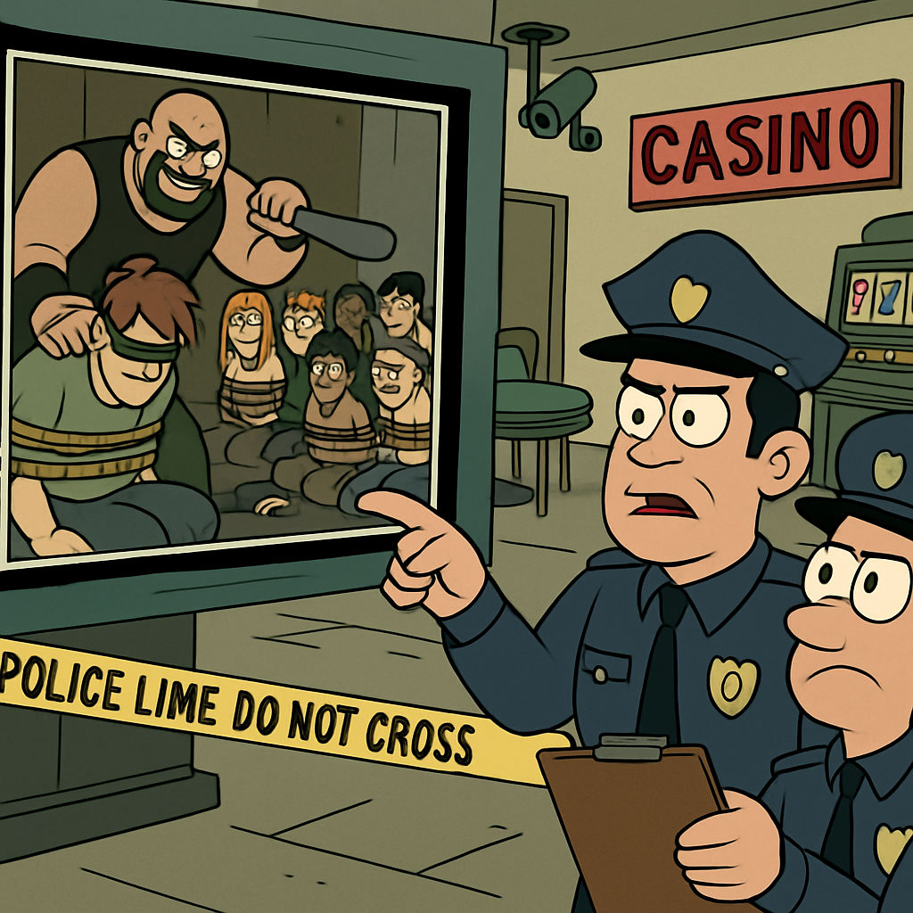 After the discovery of photos and videos depicting the torture of at least 7 people, the police report that these crimes were committed in an illegal casino in Pyla (Larnaca)