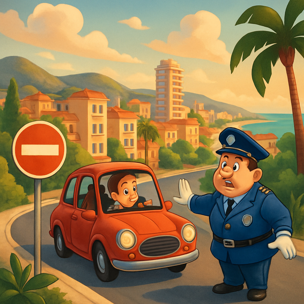 Лимассол, выезд из района Линопетра