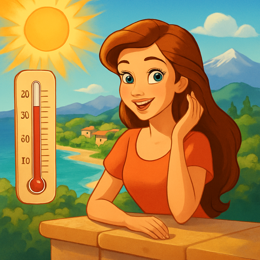 В субботу на Кипре температура достигнет +29С в глубине страны, +28С в прибрежных районах и +20С в горах