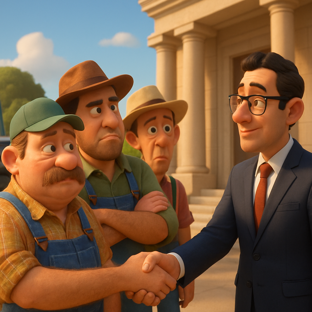 Cypriot farmers announced a temporary suspension of protest actions planned for Monday after an emergency meeting with the Minister of Agriculture