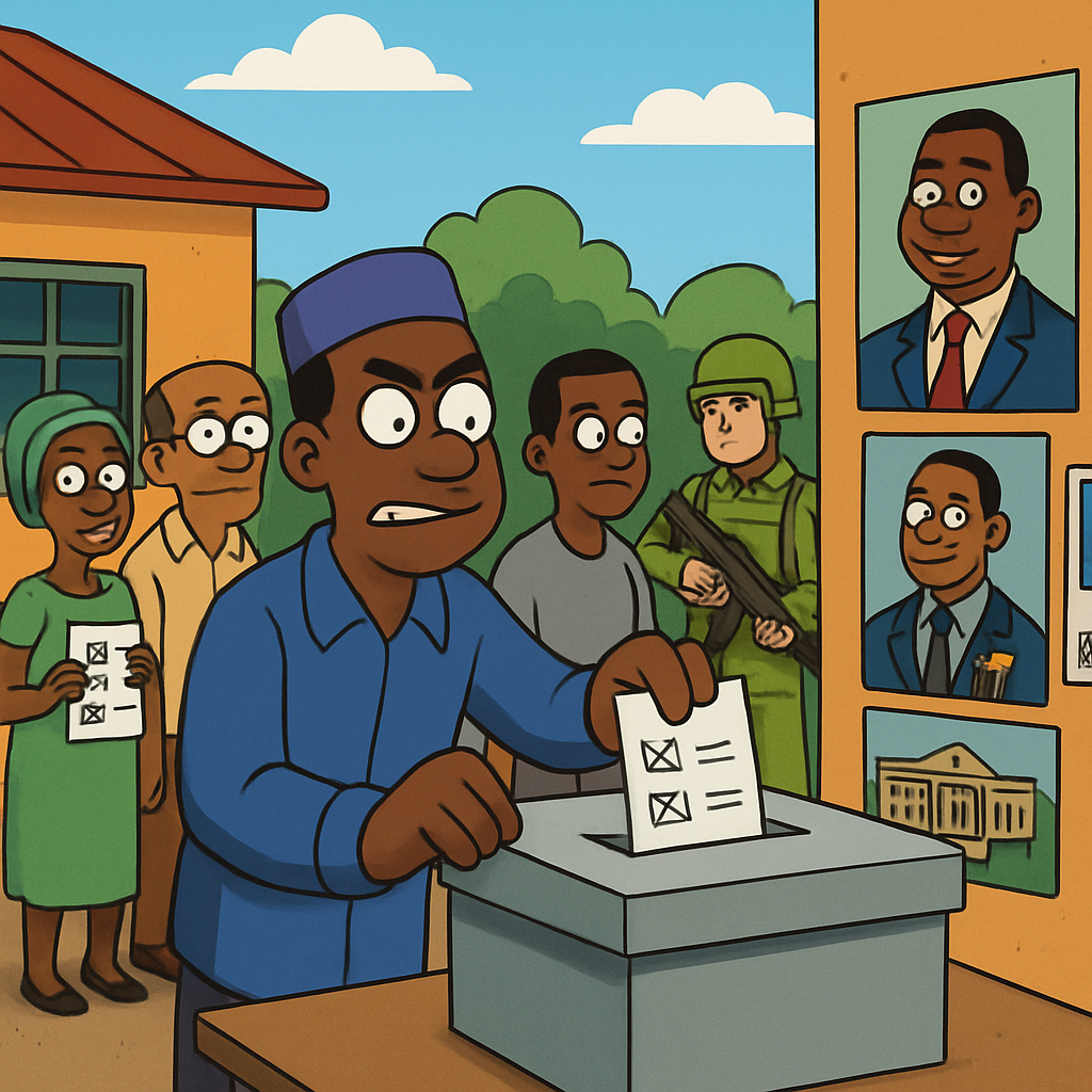 Voters in the Central African Republic take to the polls in unprecedented quadruple elections, combining the presidential, legislative, regional, and municipal ballots