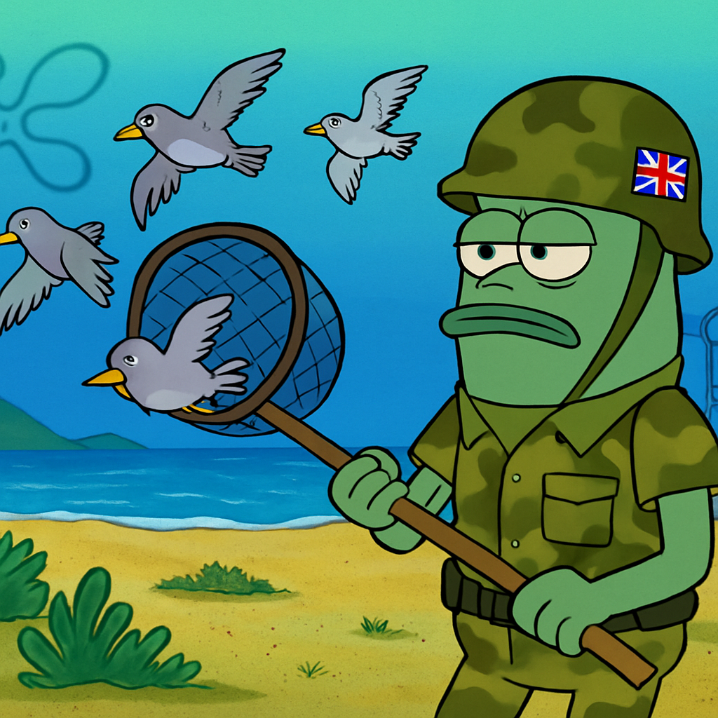 Британские базы на Кипре продолжают операции по борьбе с отловом птиц несмотря на то, что сезон миграции уже заканчивается