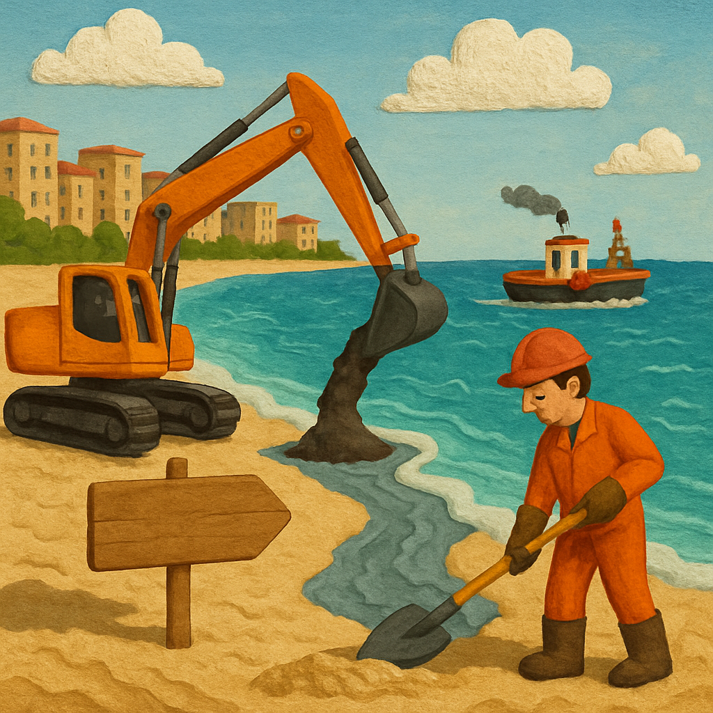 Новый пляж протяженностью около 350 метров будет создан в районе Лимассола