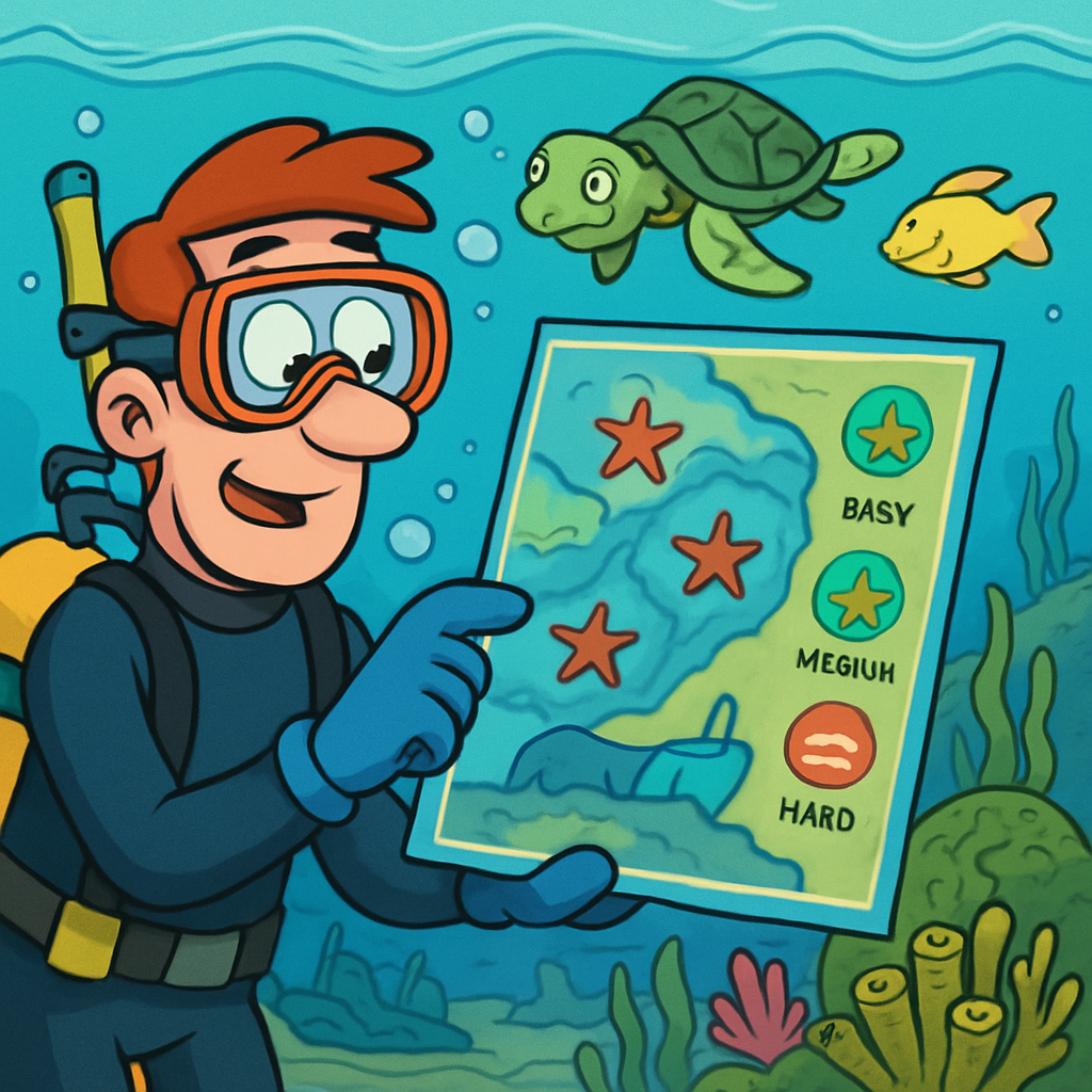 The Paralimni-Deryneia municipality has prepared a guide with diving spots and their levels of difficulty with the aim of promoting diving tourism and the marine wealth of the region