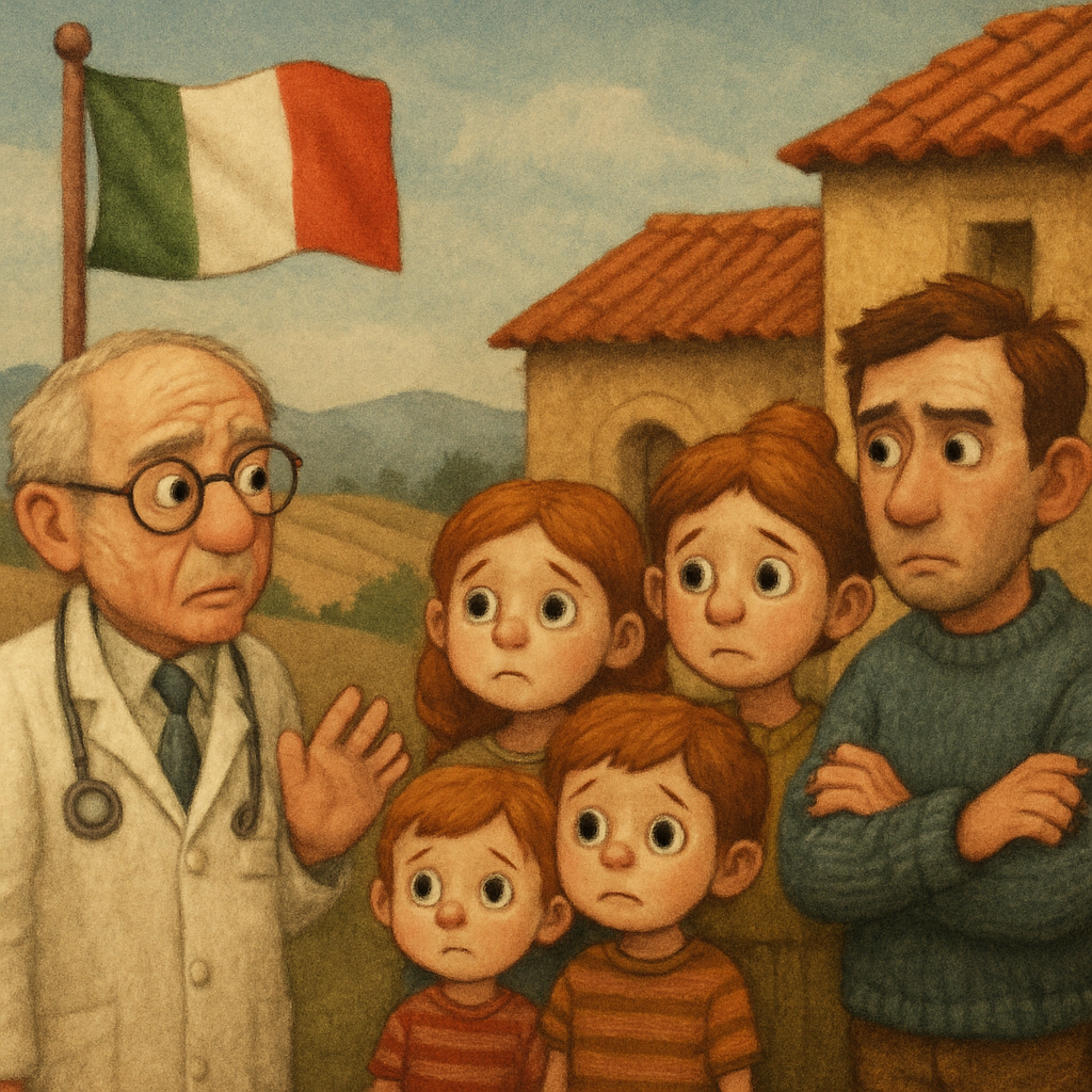 In a dispute that attracted international attention, Italian health experts have urged that three children taken from their Anglo-Australian parents in rural Italy be swiftly returned home, with monitoring in place