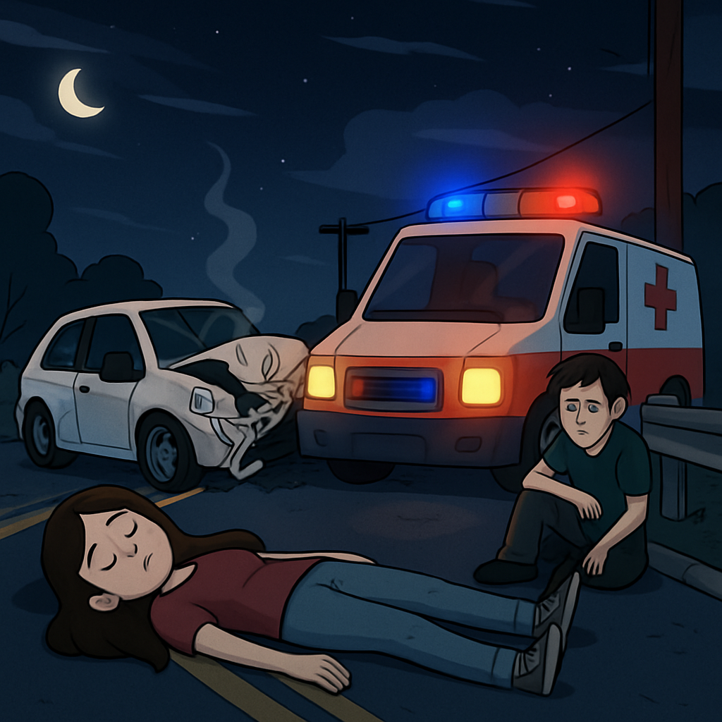 At night in Sotira, a fatal traffic accident occurred, resulting in the death of a 19-year-old girl