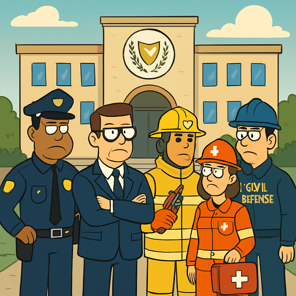 Все службы кризисного управления на Кипре будут переданы в ведение МВД, которое будет переименовано в министерство внутренних дел и гражданской обороны