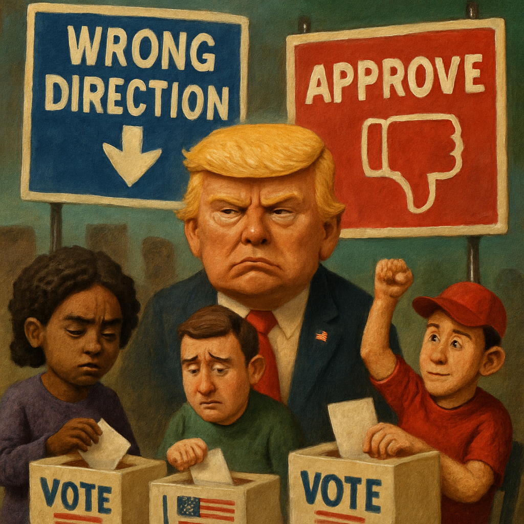 A majority of voters said that Mr