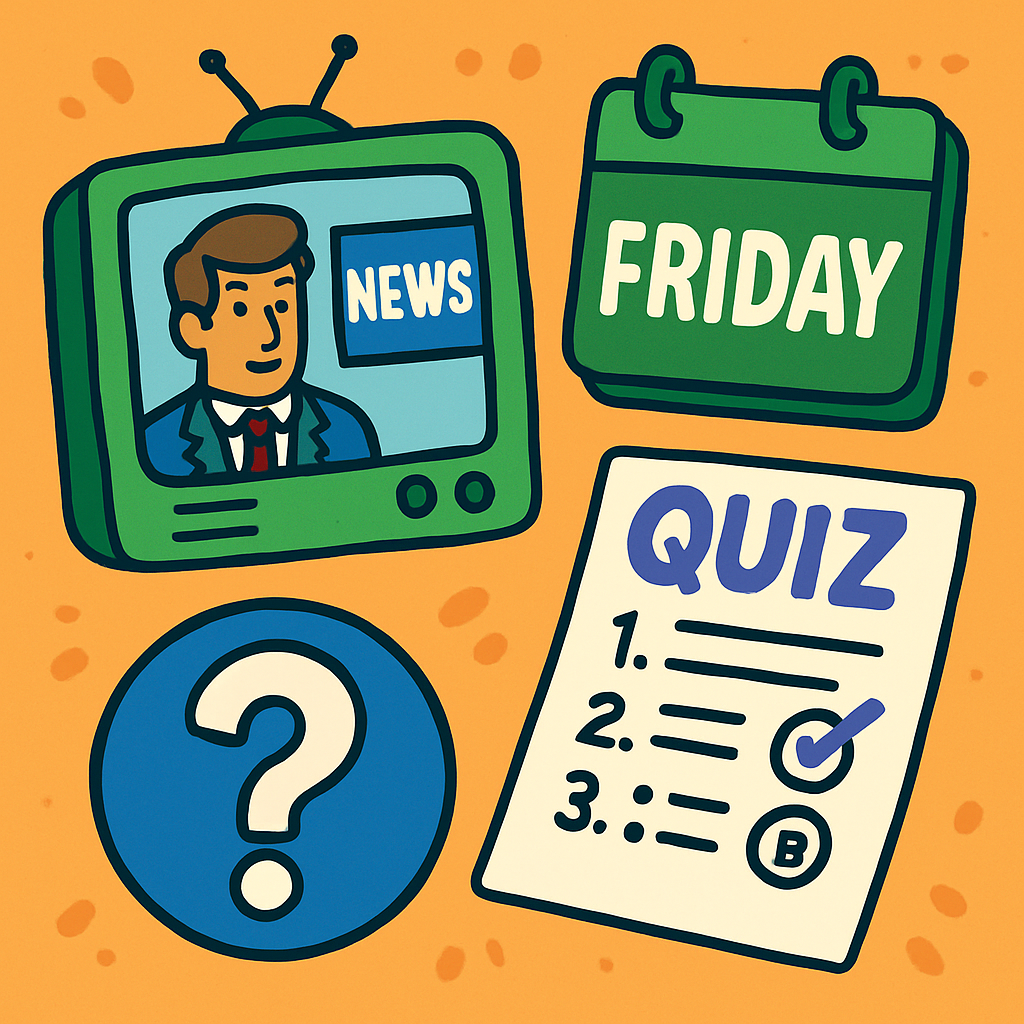 Plus, the Friday news quiz