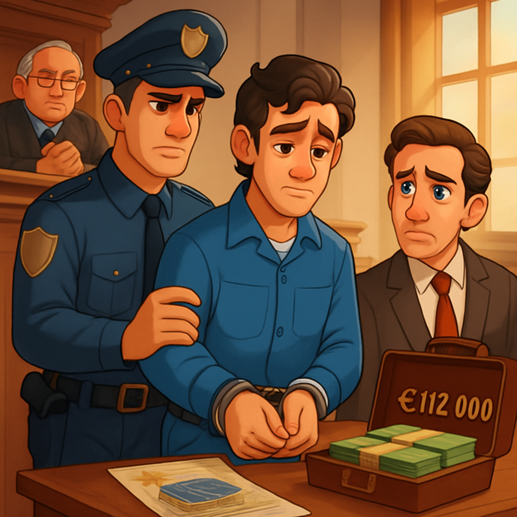 Электрик из Ларнаки получил 4 года тюрьмы за то, что обманул бизнесмена на 112