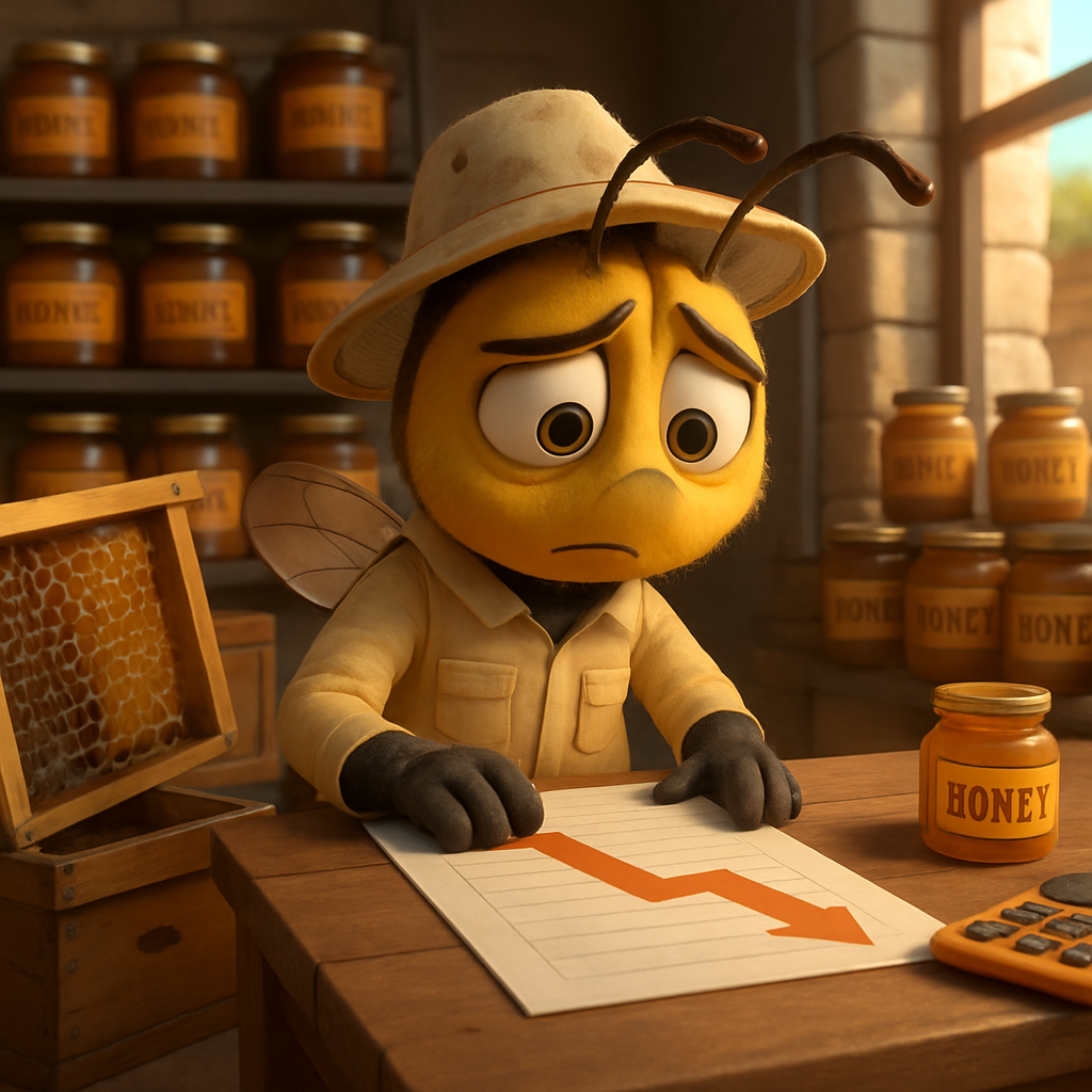 Honey production in Cyprus has decreased by 30%