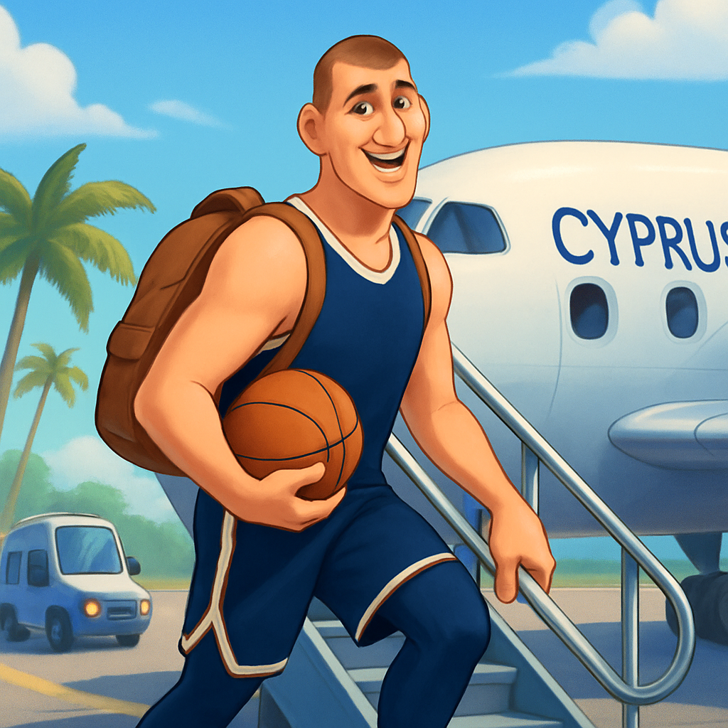Лучший баскетболист планеты Никола Йокич прилетел на Кипр