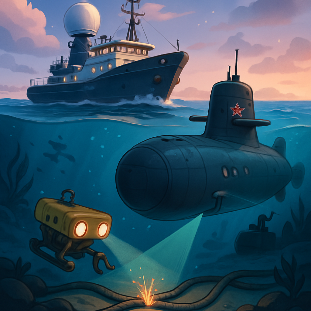 Efforts to improve surveillance of undersea infrastructure have increased due to several incidents often involving vessels from Russia's "shadow fleet" suspected of damaging cables in the Baltic Sea