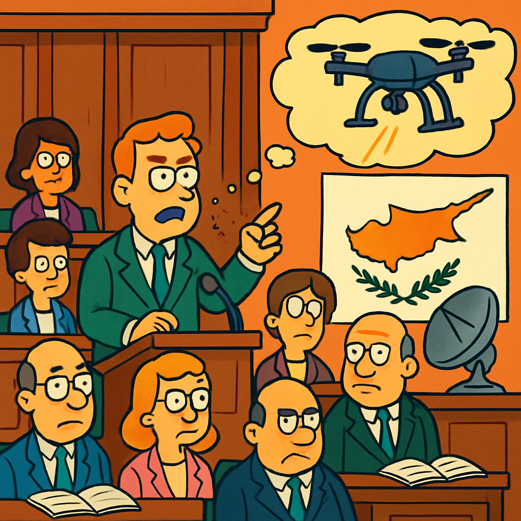 Today, the parliament is considering the issue of important national infrastructure in Cyprus, which has remained vulnerable to drone threats for 7 years after two unsuccessful tenders