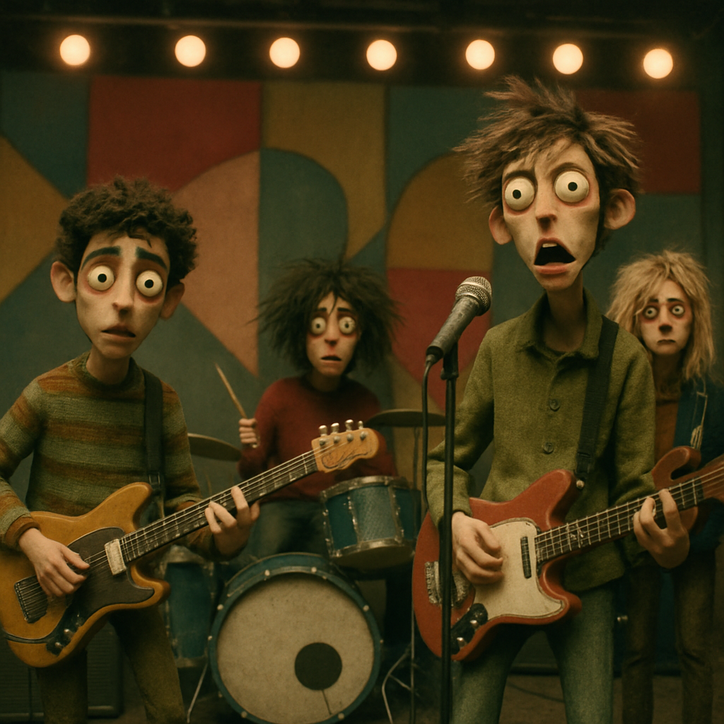 The buzzy Brooklyn band brought its off-kilter aesthetic to network TV this weekend, with performances that were both confounding and audacious