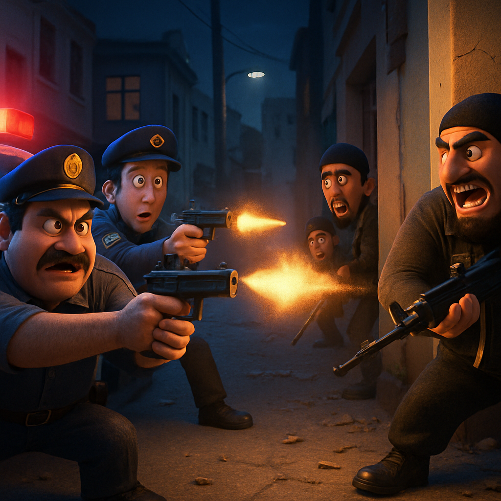 The raids came a day after three police officers and six suspected Islamic State (IS) members were killed in a gunfight in northwest Turkey