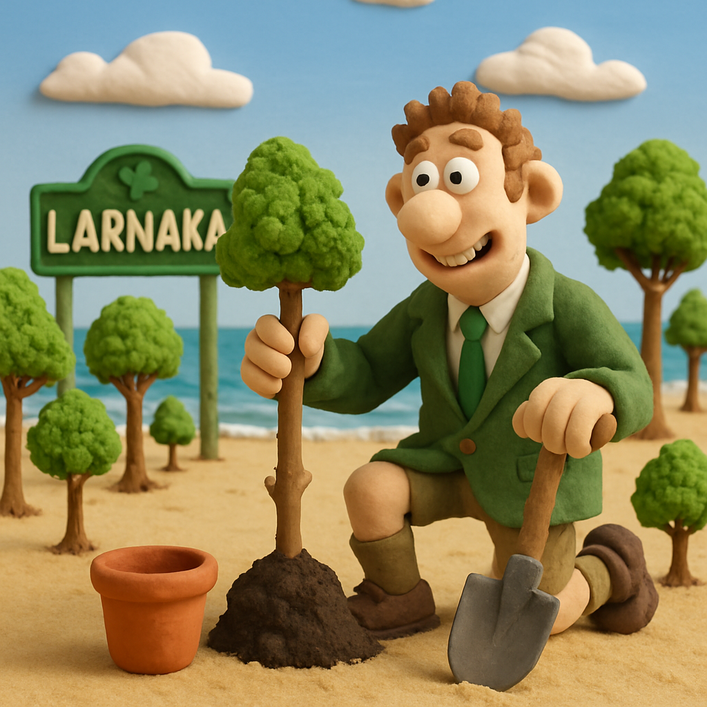 Larnaca received the title of 'Green City of Cyprus 2025'