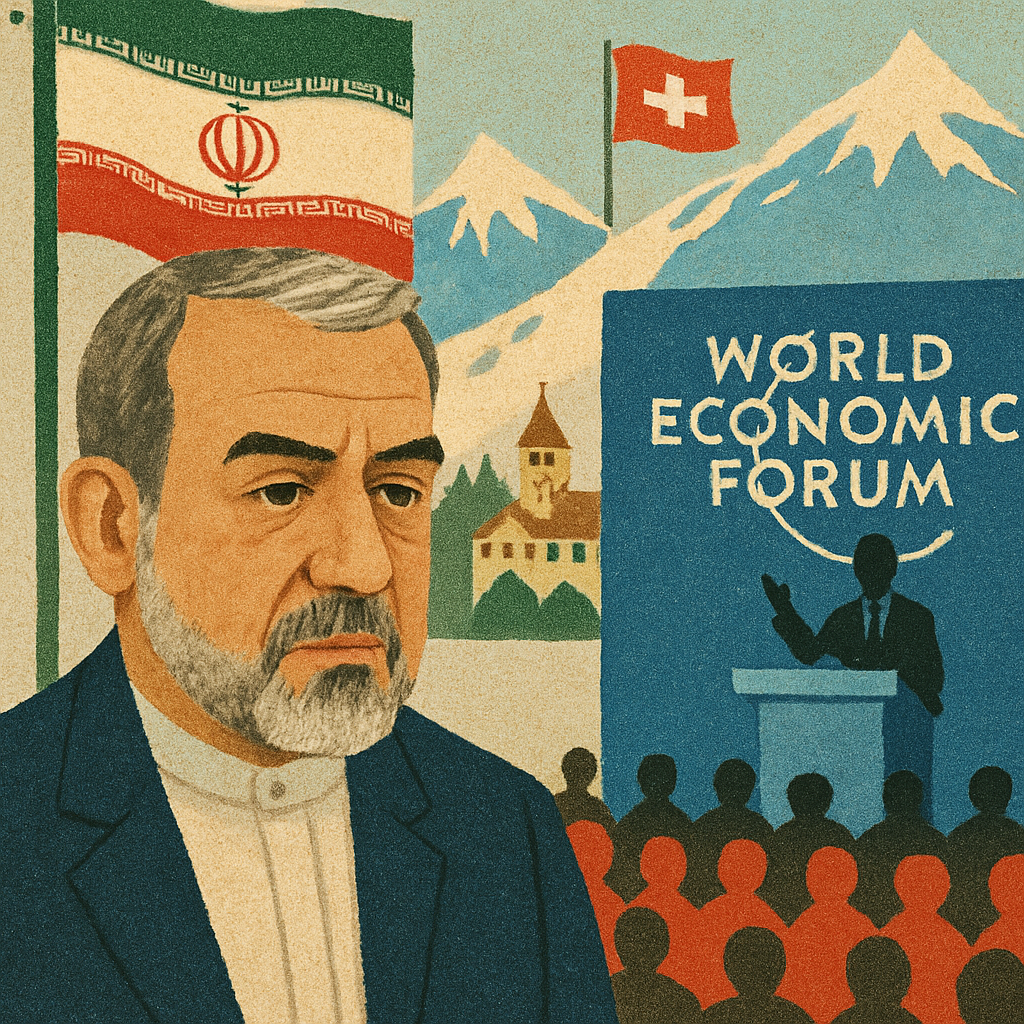 Iran's foreign minister will not be attending the Davos summit in Switzerland this week, the World Economic Forum said on Monday