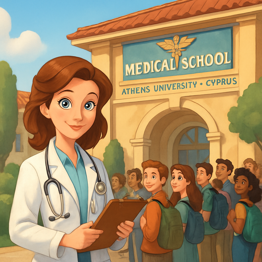 Медицинская школа Афинского университета на Кипре привлекла большой интерес: на 60 мест подано более 300 заявок