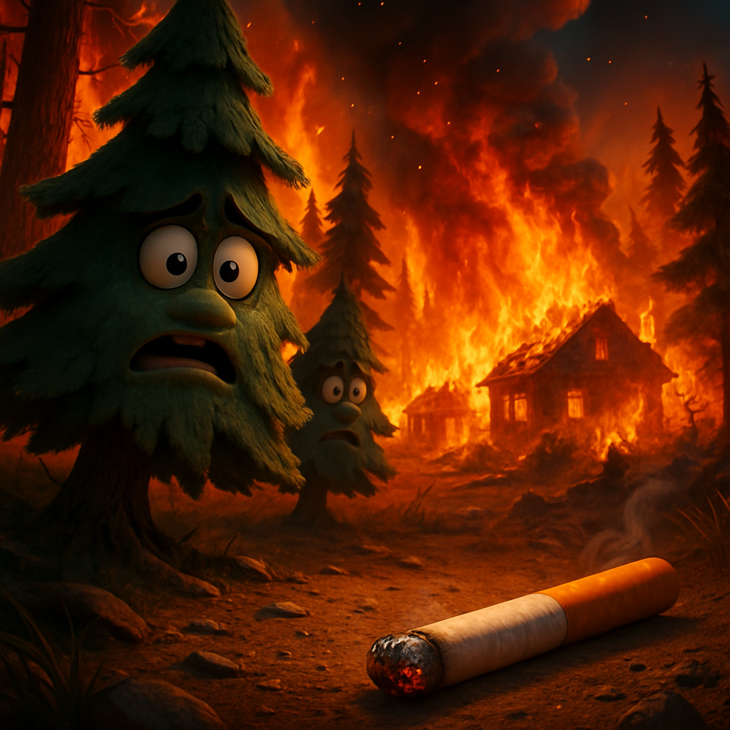 Лесной пожар на Кипре, в результате которого в июле погибли два человека и были разрушены сотни домов, был вызван выброшенной сигаретой, говорится в расследовании группы американских экспертов