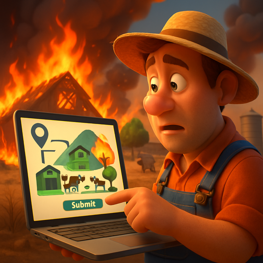 На Кипре запускают онлайн-сервис для подачи деклараций об ущербе, нанесенном сельскохозяйственным культурам, животноводческим объектам, инфраструктуре и оборудованию, пострадавшим в результате пожара 23 июля в районе Лимассола