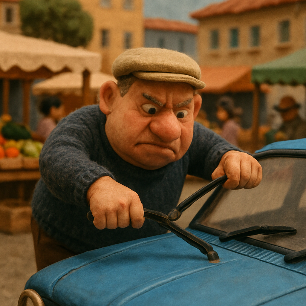 Сообщается, что этот же человек так же портил дворники на субботнем рынке в Лимассоле