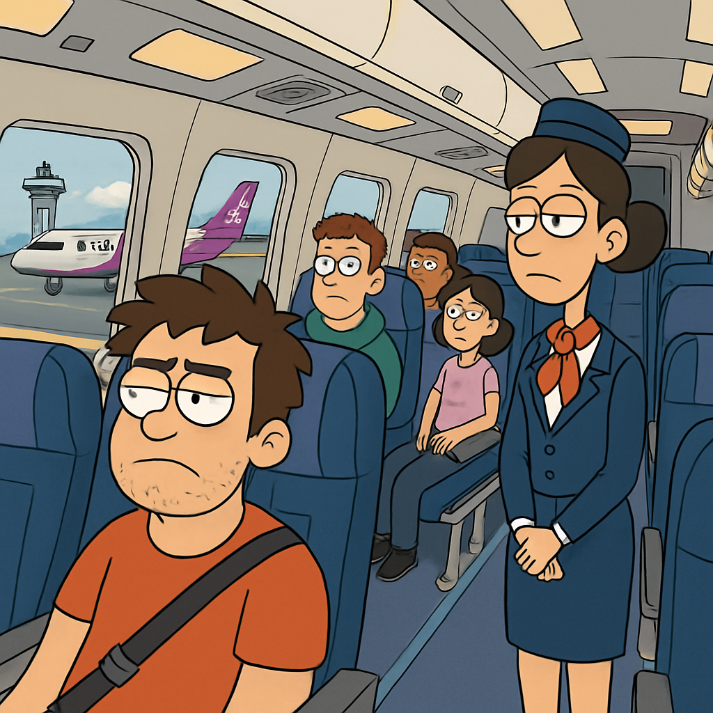 "Я был пассажиром рейса WizzAir Ларнака - Ереван