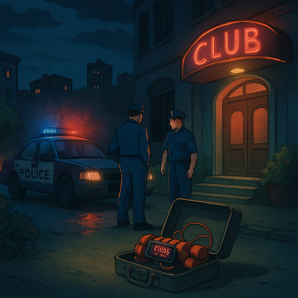 Ночью в полицию поступила информация о взрывном устройстве в одном из ночных клубов Лимассола