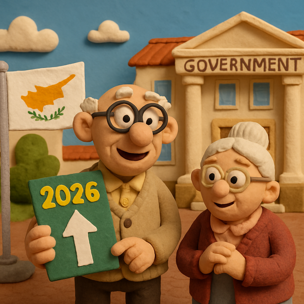 Cyprus is preparing for the next major reform: the government has set a goal to significantly increase pensions in 2026, starting with low-income pensioners