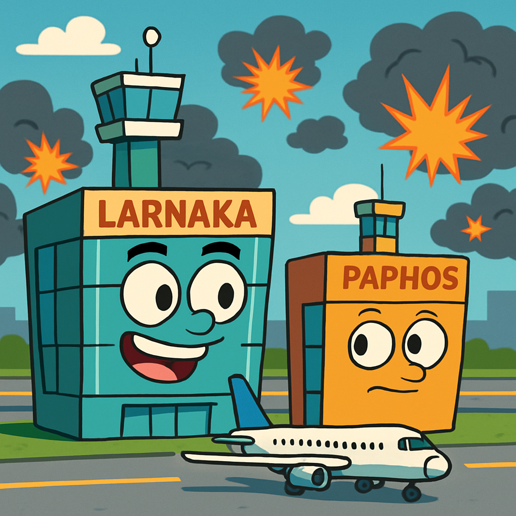 Два международных аэропорта Кипра, Ларнака и Пафос, не пострадали от кибератаки, которая в субботу вывела из строя крупнейшие европейские хабы, включая лондонский Хитроу