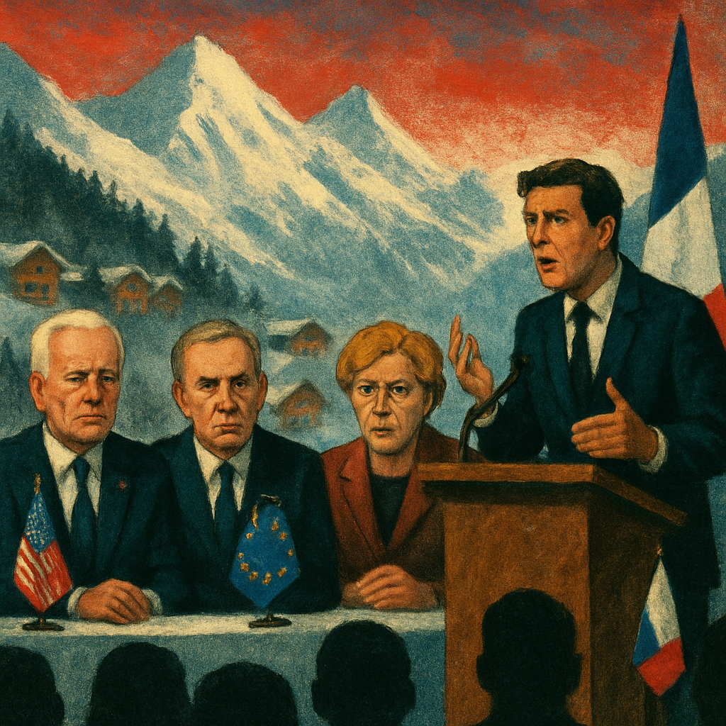 The annual gathering in the Swiss Alps resort town has been dominated by escalating tensions between the US and its European allies, with leaders warning of a crumbling world order, rising unilateralism and AI's threat to the world's workforce