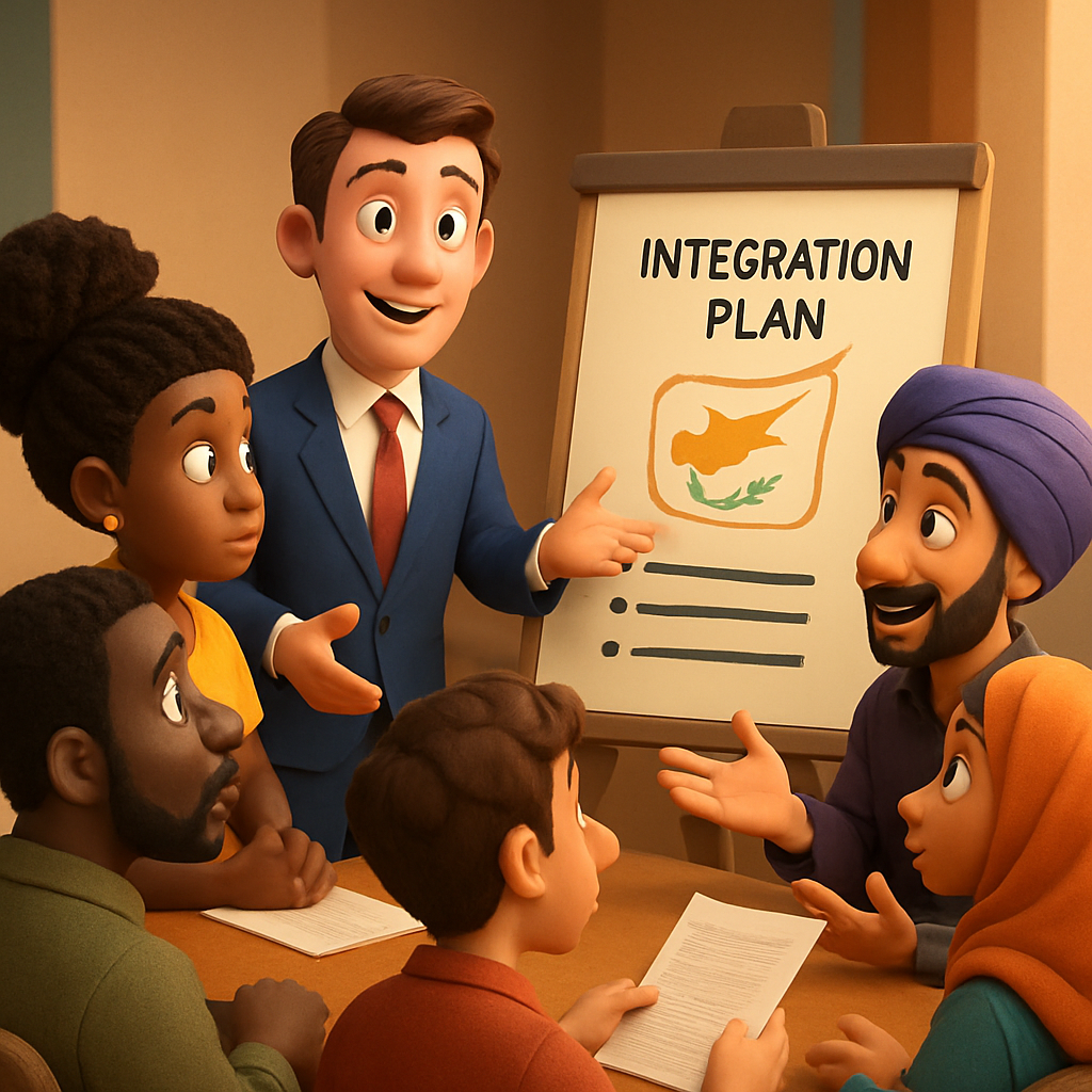 На Кипре объявили о начале общественных консультаций по национальной стратегии и плану действий по интеграции в общество легально проживающих мигрантов на 2025-2029 годы