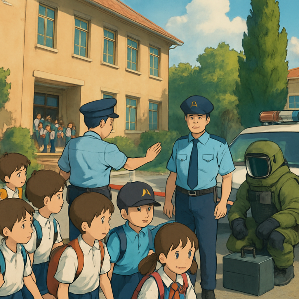 В Пафосе эвакуировали учеников двух школ из-за фейкового письма о взрывном устройстве